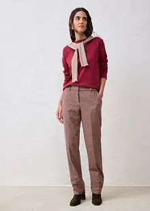 Maglia a maniche lunghe in misto seta, bonprix Maglia a maniche lunghe in misto seta, bonprix
