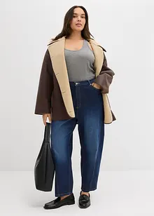 Jeans baggy, vita alta, bonprix Jeans baggy, vita alta, bonprix