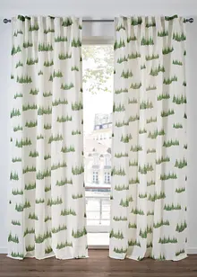 Tenda semitrasparente con abeti (pacco da 1), bonprix Tenda semitrasparente con abeti (pacco da 1), bonprix