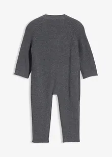 Tutina in maglia di puro cotone biologico, bonprix Tutina in maglia di puro cotone biologico, bonprix