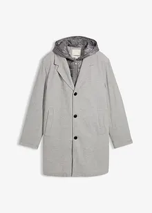 Cappotto 2 in 1 con inserto cappuccio estraibile, bonprix Cappotto 2 in 1 con inserto cappuccio estraibile, bonprix