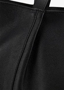 Borsa shopper in pelle, bonprix Borsa shopper in pelle, bonprix