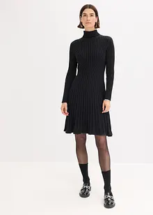 Abito in maglia a collo alto, bonprix Abito in maglia a collo alto, bonprix