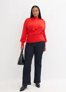 Maglione morbido in filato fine misto viscosa, bonprix Maglione morbido in filato fine misto viscosa, bonprix