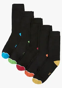 Calzini con cotone biologico (pacco da 5 paia), bonprix Calzini con cotone biologico (pacco da 5 paia), bonprix