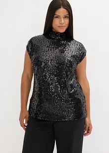 Top con paillettes, bonprix Top con paillettes, bonprix