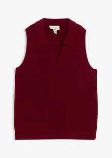 Gilet in maglia con lana d'alpaca, bonprix Gilet in maglia con lana d'alpaca, bonprix