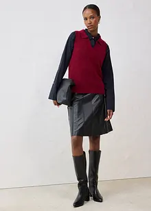 Gilet in maglia con lana d'alpaca, bonprix Gilet in maglia con lana d'alpaca, bonprix