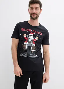 T-shirt natalizia in cotone biologico, bonprix T-shirt natalizia in cotone biologico, bonprix