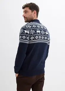 Cardigan norvegese in puro cotone delicato sulla pelle, bonprix Cardigan norvegese in puro cotone delicato sulla pelle, bonprix