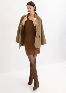 Abito in maglia a trecce, bonprix Abito in maglia a trecce, bonprix