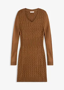 Abito in maglia a trecce, bonprix Abito in maglia a trecce, bonprix