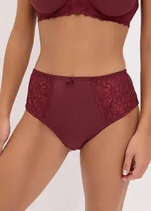 Slip alto con pizzo delicato (pacco da 2), bonprix Slip alto con pizzo delicato (pacco da 2), bonprix