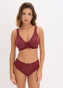 Slip alto con pizzo delicato (pacco da 2), bonprix Slip alto con pizzo delicato (pacco da 2), bonprix