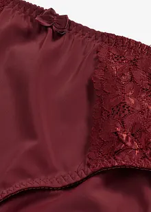 Slip alto con pizzo delicato (pacco da 2), bonprix Slip alto con pizzo delicato (pacco da 2), bonprix