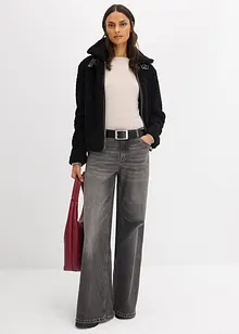 Pelliccia sintetica corta in pile teddy, bonprix Pelliccia sintetica corta in pile teddy, bonprix