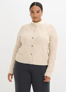 Cardigan con percentuale di lana, bonprix Cardigan con percentuale di lana, bonprix