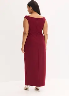 Abito a spalle scoperte in crêpe strutturato, bonprix Abito a spalle scoperte in crêpe strutturato, bonprix