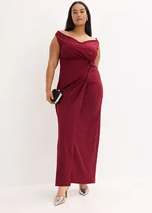 Abito a spalle scoperte in crêpe strutturato, bonprix Abito a spalle scoperte in crêpe strutturato, bonprix