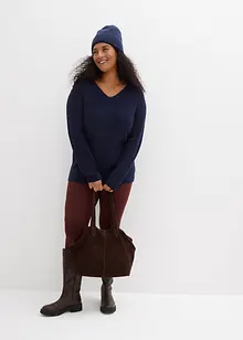 Maglione in filato fine di puro cotone biologico, bonprix Maglione in filato fine di puro cotone biologico, bonprix