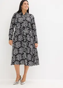 Abito midi in viscosa fluente, bonprix Abito midi in viscosa fluente, bonprix