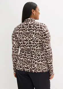 Maglia a maniche lunghe in misto viscosa morbido, bonprix Maglia a maniche lunghe in misto viscosa morbido, bonprix