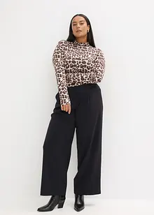 Maglia a maniche lunghe in misto viscosa morbido, bonprix Maglia a maniche lunghe in misto viscosa morbido, bonprix