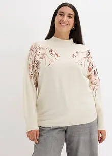 Maglione oversize con paillettes, bonprix Maglione oversize con paillettes, bonprix