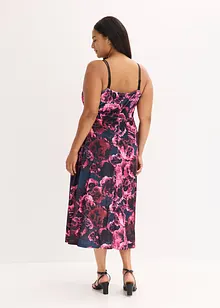 Abito midi in velluto lucido, bonprix Abito midi in velluto lucido, bonprix