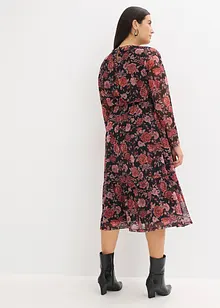 Abito midi in morbido mesh, bonprix Abito midi in morbido mesh, bonprix