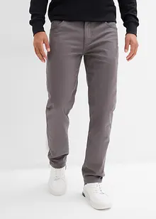 Pantaloni termici elasticizzati con fodera in flanella straight, regular fit, bonprix Pantaloni termici elasticizzati con fodera in flanella straight, regular fit, bonprix