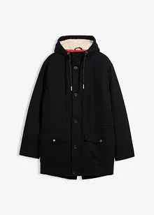Parka invernale con cappuccio in teddy, bonprix Parka invernale con cappuccio in teddy, bonprix