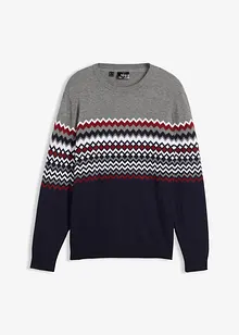 Maglione norvegese con cotone, bonprix Maglione norvegese con cotone, bonprix