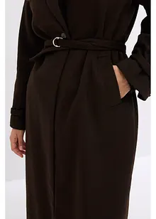 Cappotto con cintura e motivo a spina di pesce, bonprix Cappotto con cintura e motivo a spina di pesce, bonprix