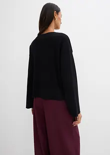 Maglia a coste a maniche lunghe, bonprix Maglia a coste a maniche lunghe, bonprix