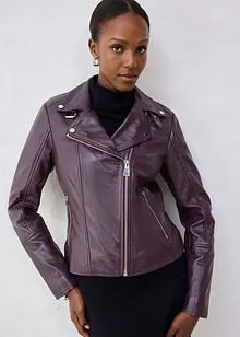 Giacca biker in nappa, bonprix Giacca biker in nappa, bonprix