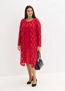 Abito con pizzo (set 2 pezzi), bonprix Abito con pizzo (set 2 pezzi), bonprix