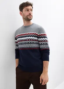 Maglione norvegese con cotone, bonprix Maglione norvegese con cotone, bonprix