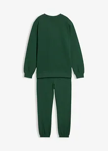 Maglia e pantaloni in felpa di puro cotone (set 2 pezzi), bonprix Maglia e pantaloni in felpa di puro cotone (set 2 pezzi), bonprix