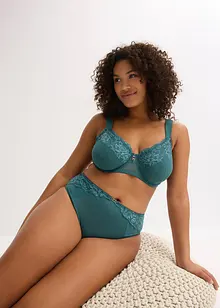 Slip alto con pizzo delicato, bonprix Slip alto con pizzo delicato, bonprix