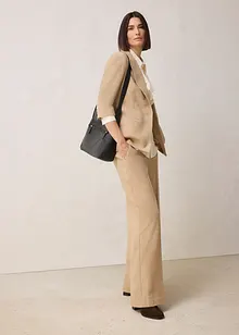 Blazer in misto lana a spina di pesce, bonprix Blazer in misto lana a spina di pesce, bonprix