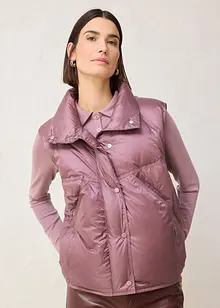 Gilet trapuntato con piume riciclate, bonprix Gilet trapuntato con piume riciclate, bonprix