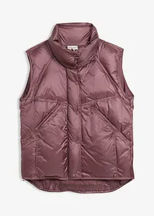 Gilet trapuntato con piume riciclate, bonprix Gilet trapuntato con piume riciclate, bonprix