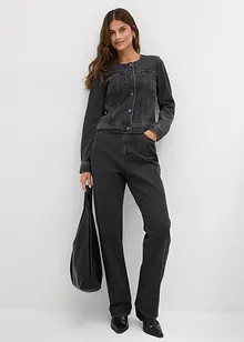 Giacca di jeans con strass, bonprix Giacca di jeans con strass, bonprix