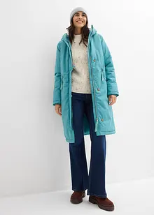 Giubbotto invernale con pellicciotto teddy al cappuccio, bonprix Giubbotto invernale con pellicciotto teddy al cappuccio, bonprix