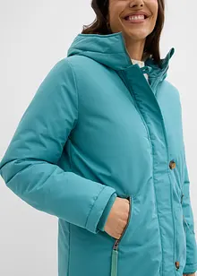 Giubbotto invernale con pellicciotto teddy al cappuccio, bonprix Giubbotto invernale con pellicciotto teddy al cappuccio, bonprix