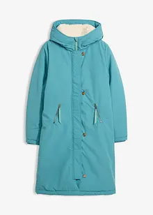 Giubbotto invernale con pellicciotto teddy al cappuccio, bonprix Giubbotto invernale con pellicciotto teddy al cappuccio, bonprix