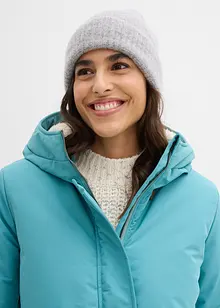 Giubbotto invernale con pellicciotto teddy al cappuccio, bonprix Giubbotto invernale con pellicciotto teddy al cappuccio, bonprix