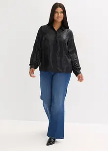 Camicetta in satin lucido, bonprix Camicetta in satin lucido, bonprix