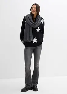 Maglione oversize con stelle, bonprix Maglione oversize con stelle, bonprix